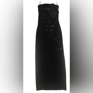 Jessica McClintock Bridal Strapless Black Gown